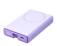 JoyRoom Powerbank magnetyczny 10000mAh 20W z podstawką fioletowy - 1257847 - zdjęcie 2